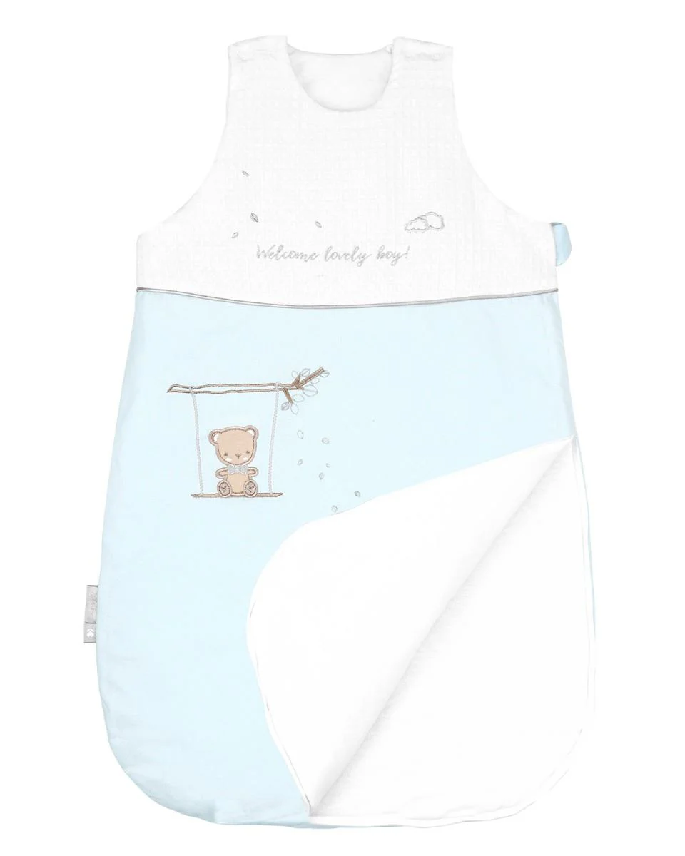 Sac de dormit de iarna KikkaBoo Dream Big Blue (6-18 luni)