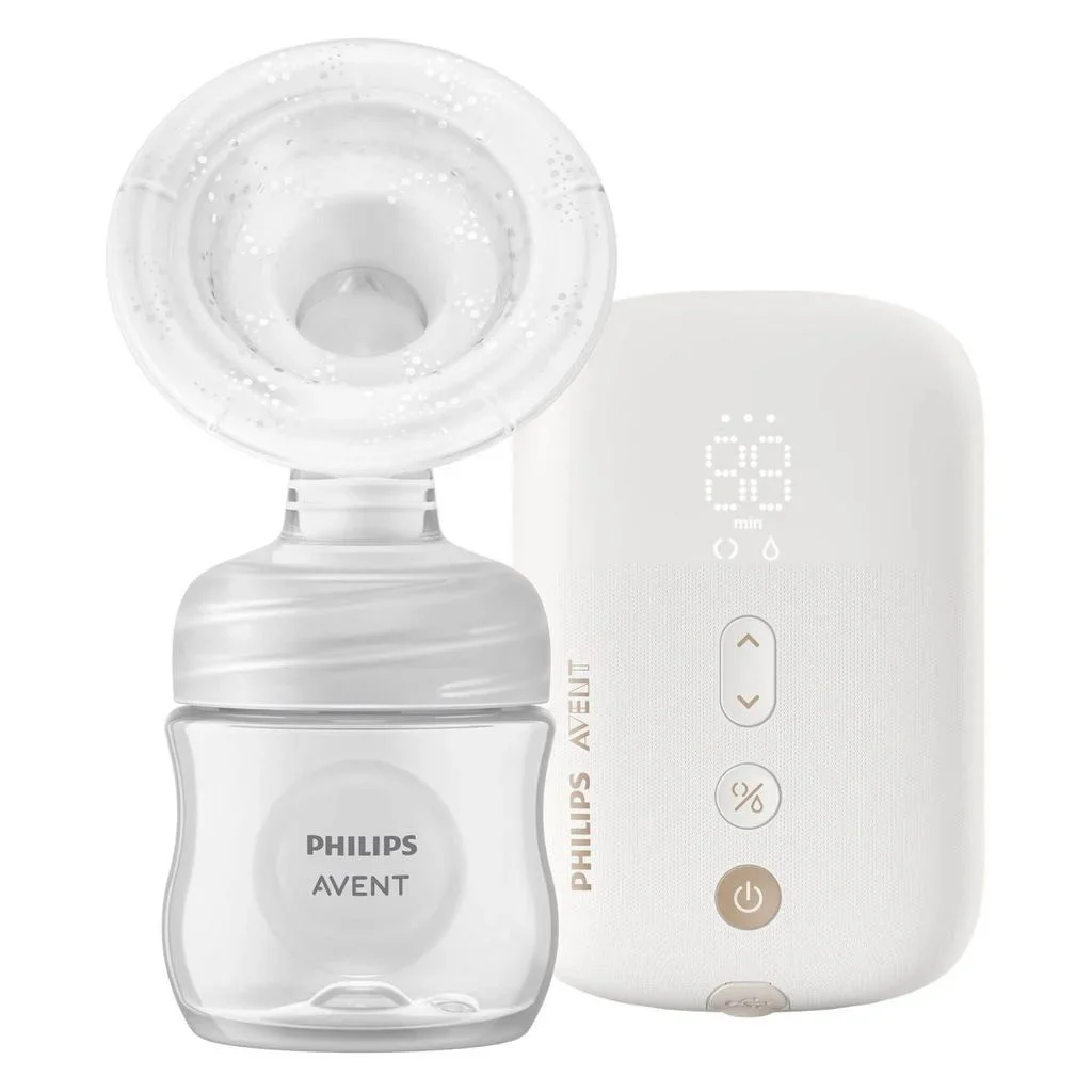 Pompa electrica de san Philips Avent cu display si accesorii