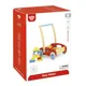 Carucior din lemn Tooky Toy cu forme foto