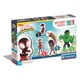 Puzzle 4 in 1 Clementoni Spidey si Prietenii sai uimitori