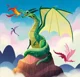 Puzzle Clementoni Creaturi fantastice, 3x48 el. foto
