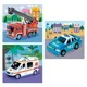 Puzzle Clementoni Vehicul de salvare, 3x48 el. foto