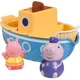 Set de joaca pentru baie Tomy Peppa Pig Barca bunicului