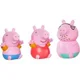 Jucarie de baie Tomy Peppa Pig cu Daddy Pig si George