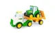 Jucarie interactiva Tomy Tractor cu remorca