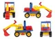 Excavator Lena Aktive cu figurina, 35 cm foto