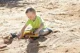 Excavator Lena cu figurina, 25 cm foto