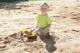 Excavator Lena cu figurina, 25 cm foto