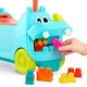 Tolocar muzical Battat cu constructor, Hippo foto