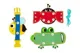 Set de joaca din lemn Tooky Toy Placa pentru abilitati de baza