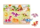 Puzzle din lemn Tooky Toy Dinozauri foto