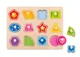 Puzzle din lemn Tooky Toy Figuri cu maner, 12 el. foto