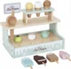 Set de joaca din lemn Tooky Toy Magazin cu inghetata foto