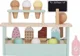 Set de joaca din lemn Tooky Toy Magazin cu inghetata foto
