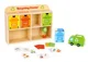 Set de joaca din lemn Tooky Toy Centru de reciclare