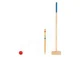 Set de joaca din lemn Tooky Toy Croquet