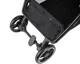Carucior cu pliere automata KikkaBoo Joy Dark Grey foto