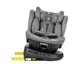 Scaun auto rotativ cu isofix KikkaBoo i-Cruise Light Grey, 40-150 cm foto