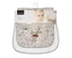 Salteluta pentru carucior KikkaBoo Dreamy Fields Grey