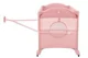 Patut pliabil cu 2 nivele KikkaBoo Milky Way Pink foto