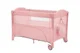 Patut pliabil cu 2 nivele KikkaBoo Milky Way Pink foto
