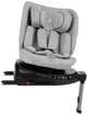 Scaun auto rotativ cu isofix KikkaBoo i-Rove Light Grey, 40-150 cm