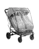 Carucior pentru gemeni KikkaBoo Happy 2 Light Grey foto