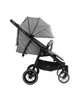 Carucior pentru gemeni KikkaBoo Happy 2 Light Grey foto