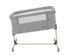 Кроватка co-sleeper KikkaBoo Amaris Light Grey foto