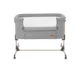 Кроватка co-sleeper KikkaBoo Amaris Light Grey foto