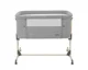 Кроватка co-sleeper KikkaBoo Amaris Light Grey foto