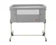 Кроватка co-sleeper KikkaBoo Amaris Light Grey foto