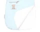 Sac de dormit de iarna KikkaBoo Dream Big Blue (6-18 luni)
