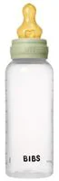 Biberon din plastic anticolici BIBS Sage cu tetina din latex 3+ luni, 270 ml