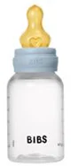 Пластиковая антиколиковая бутылочка BIBS Baby Blue с латексной соской 0+ месяца, 150 мл