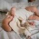 Patura-jucarie moale BabyOno Llama Luna foto
