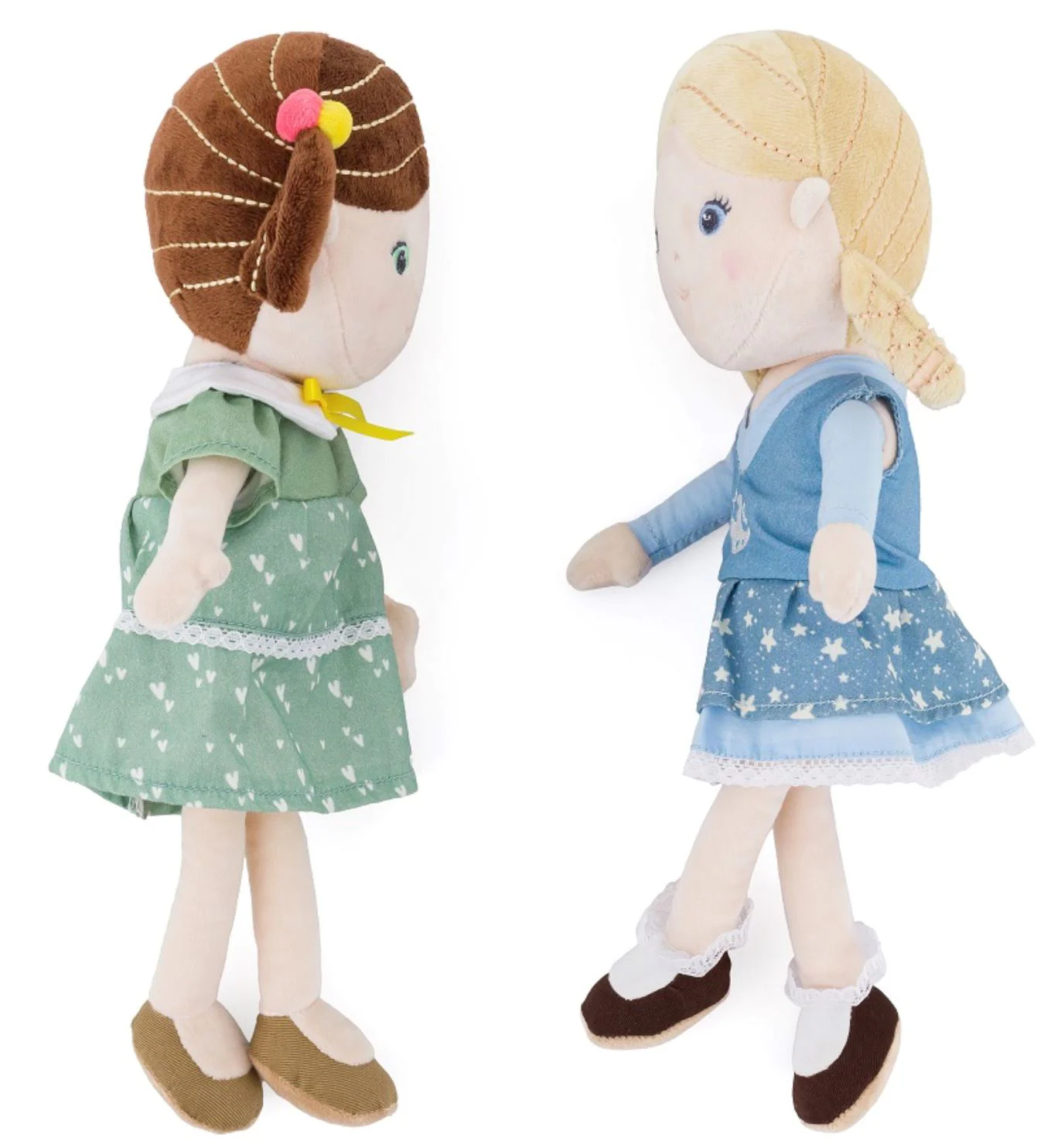 Плюшевая кукла Petite&Mars Elise Green, 35 см