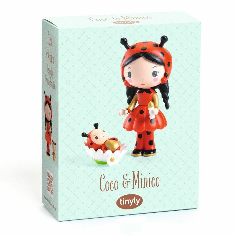 Figurine Djeco Printesa Buburuza Coco & Minico foto