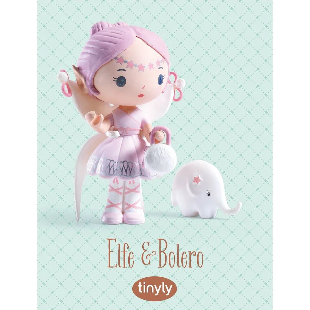 Figurine Djeco Tinyly Elfe & Bolero foto