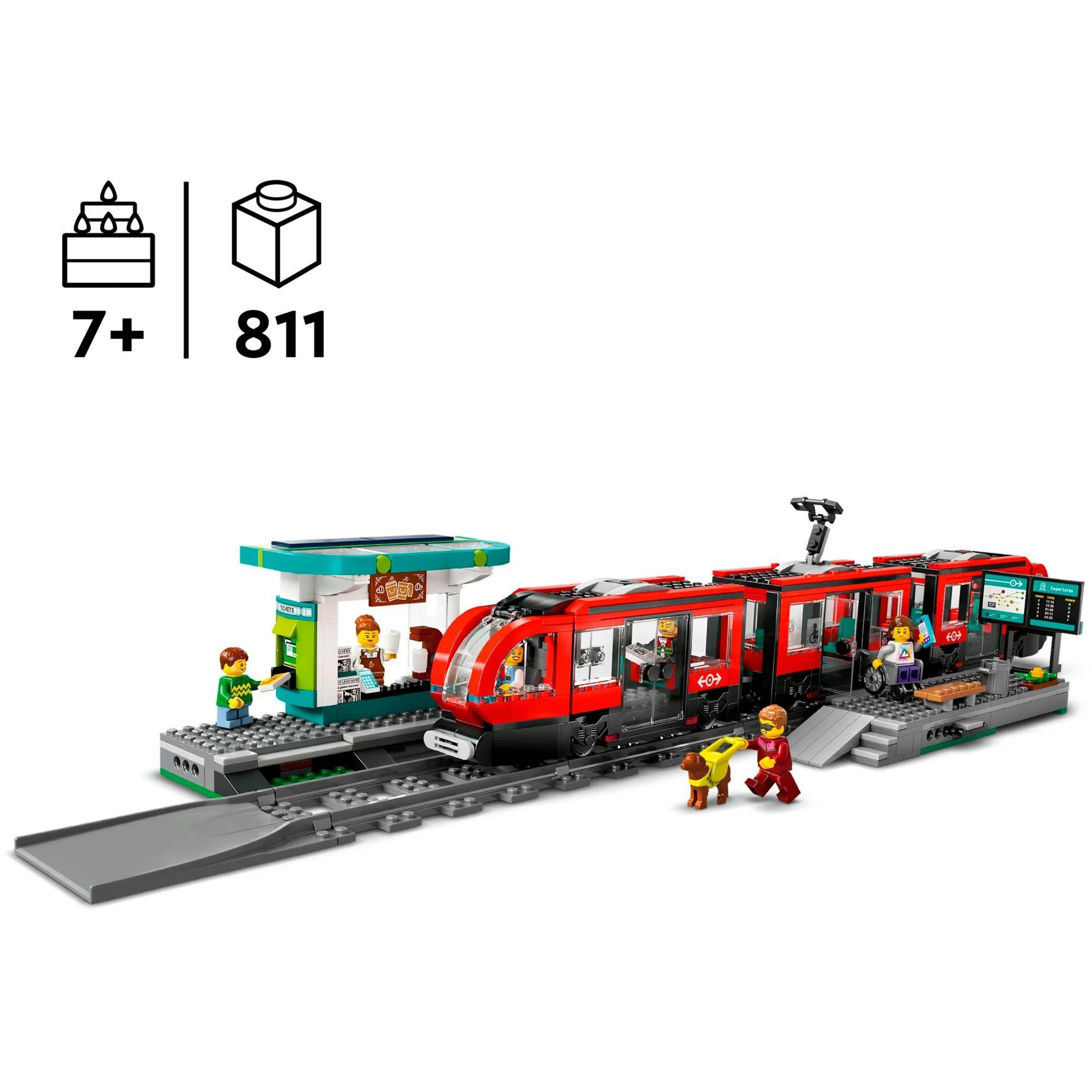 LEGO City - Downtown Streetcar and Station