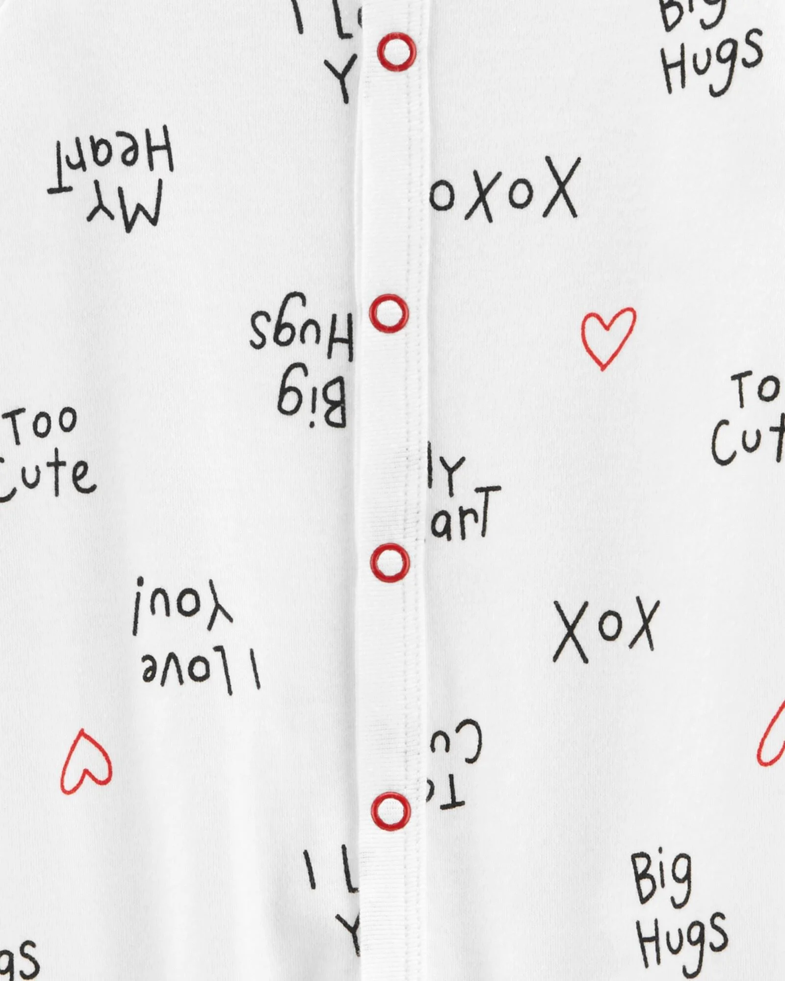 Carter's Пижама белая XOXO foto