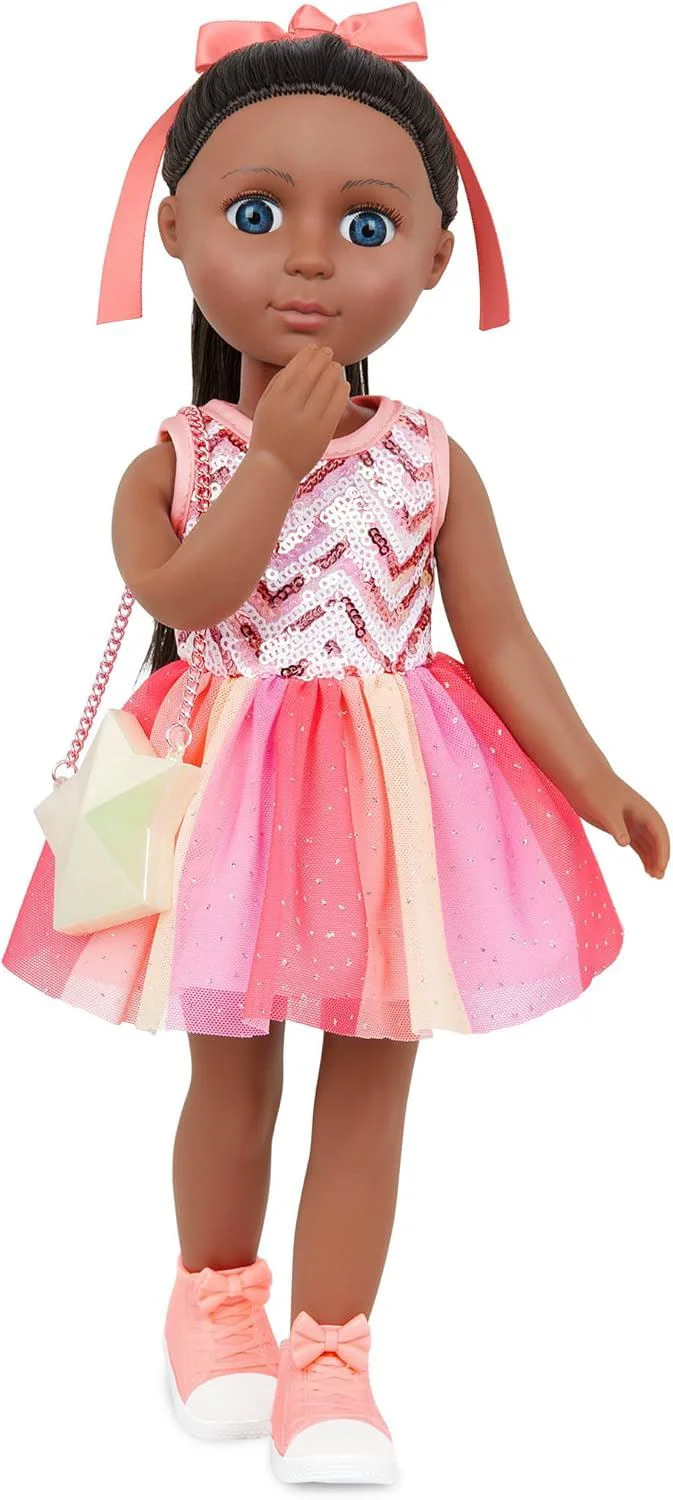 Set imbracaminte Battat Glitter Girls Party Dress, 35 cm