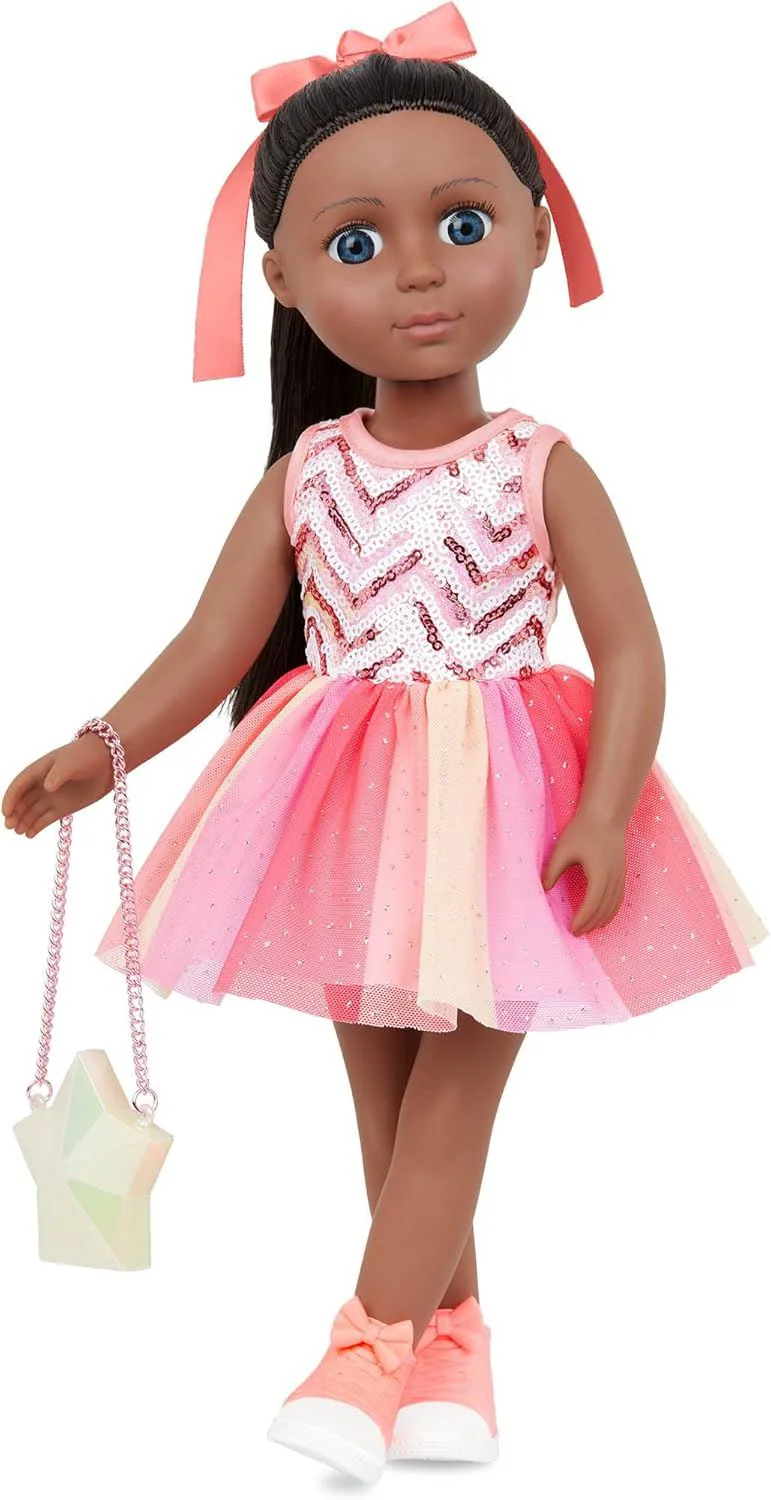 Set imbracaminte Battat Glitter Girls Party Dress, 35 cm