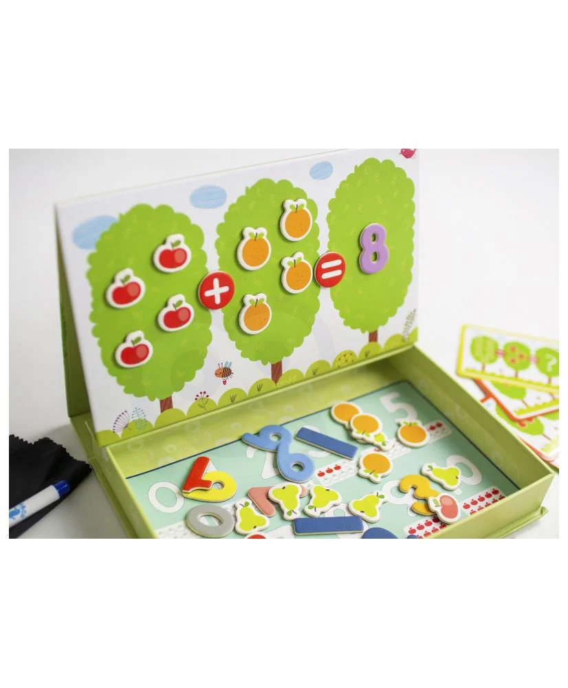 Интерактивная игрушка Tooky Toy Коробка с магнитными цифрами