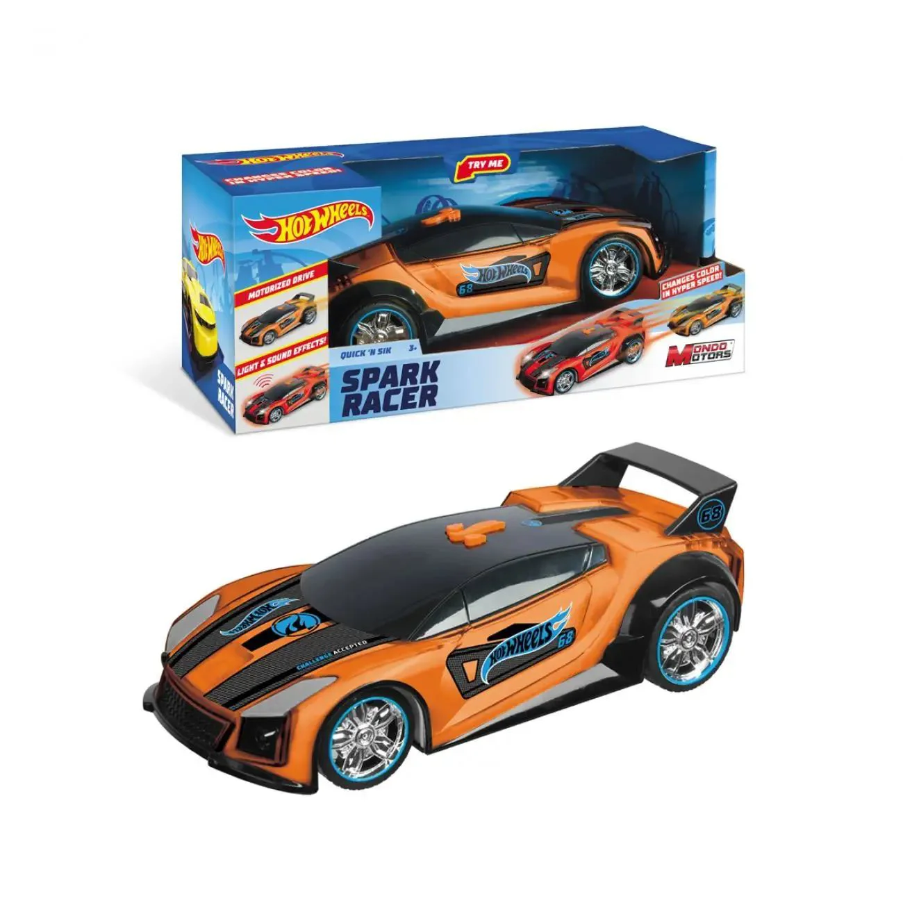 Masina Hot Wheels Spark Racer Quick NSik foto
