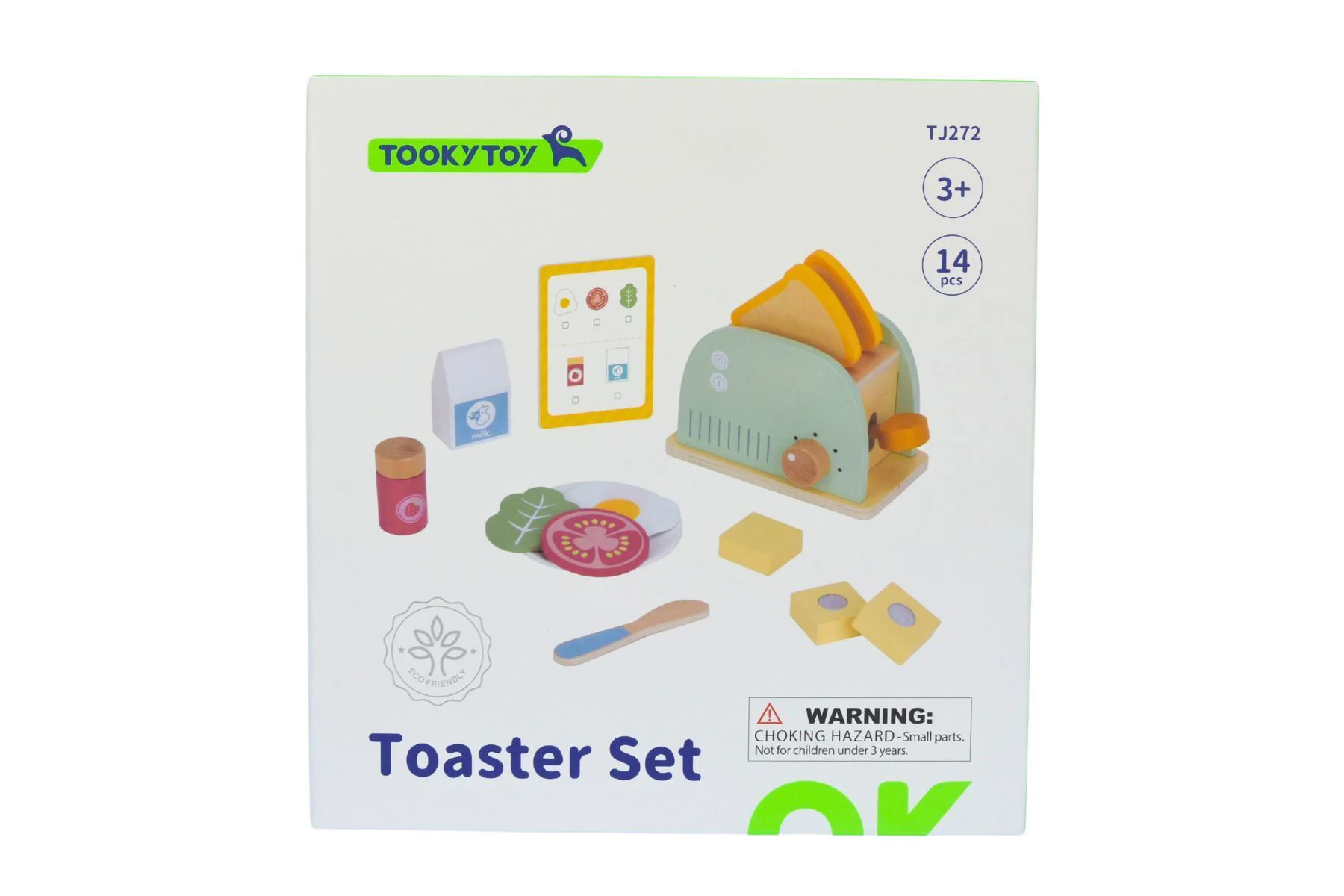 Jucarie din lemn Tooky Toy Toaster foto