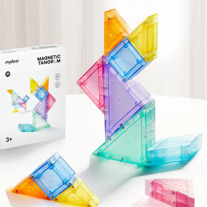 Tangram magnetic Mideer