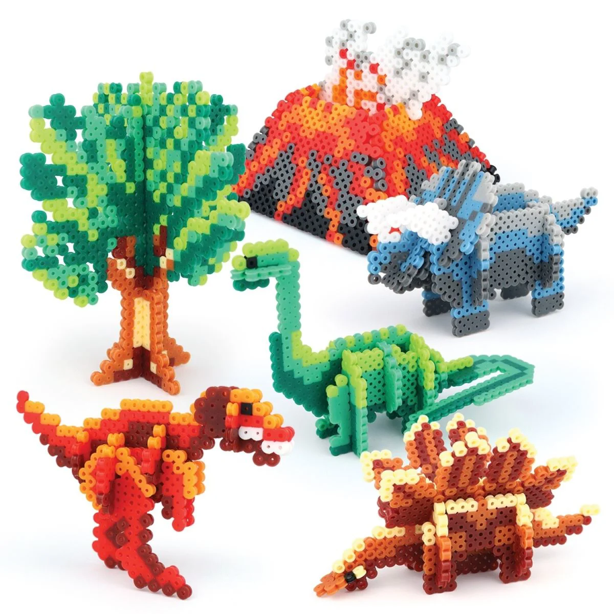 Set de creatie cu margele - DinosArt 3D