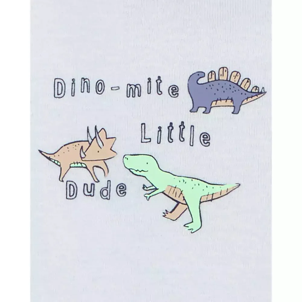 Carter's Set 5 piese body Dinozauri foto