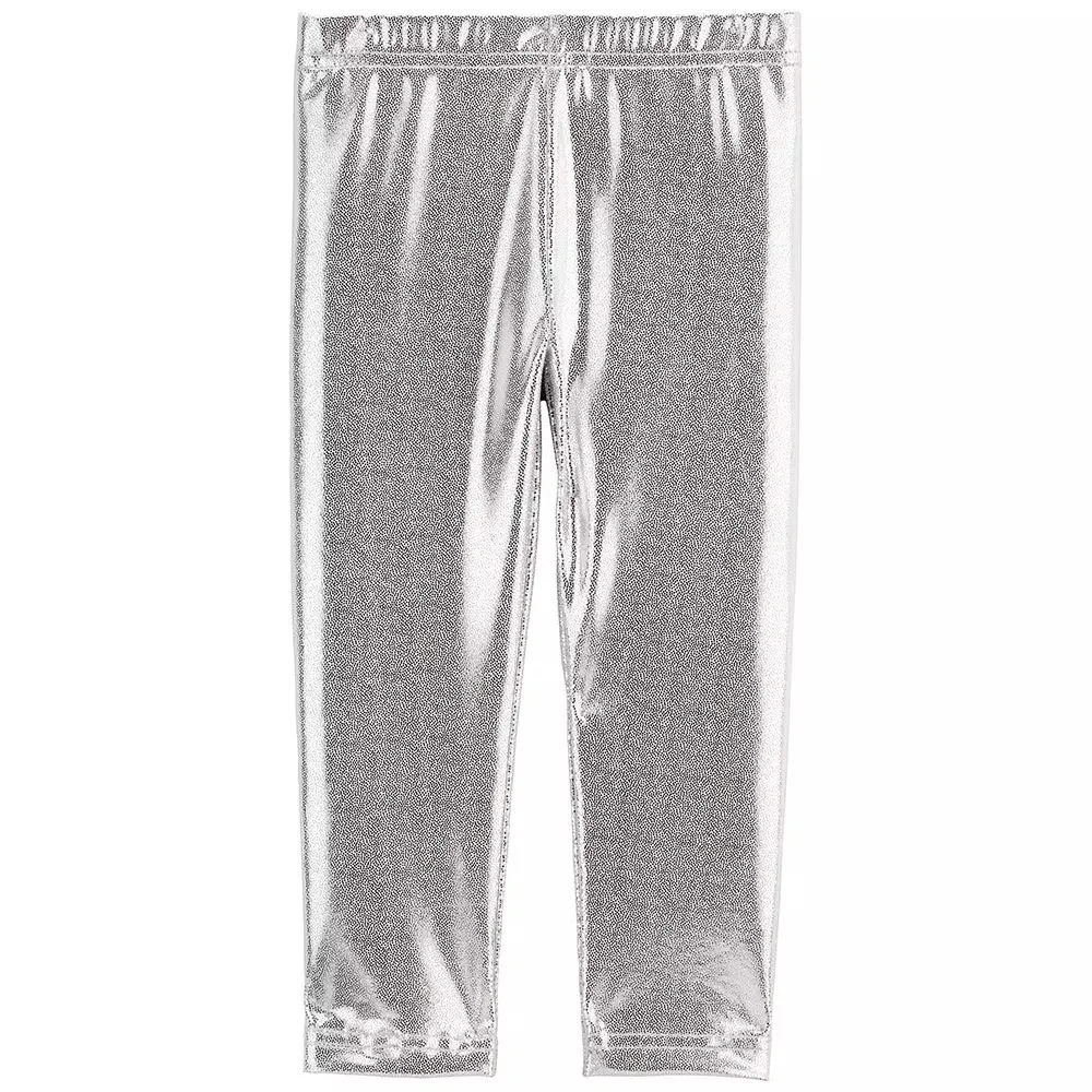 Carter's Леггинсы Metallic Silver foto